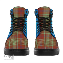 ScotsTee Shop Scottish Macgillivray Hunting Ancient Clan Tartan Celtic Thistle All Season Boots
