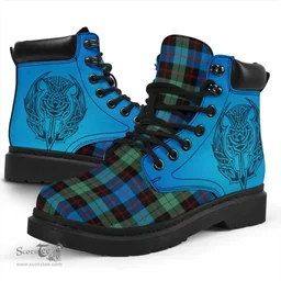 ScotsTee Shop Scottish Guthrie Ancient Clan Tartan Celtic Thistle All Season Boots