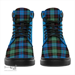 ScotsTee Shop Scottish Guthrie Ancient Clan Tartan Celtic Thistle All Season Boots