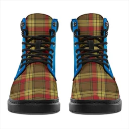 ScotsTee Shop Scottish Macmillan Old Weathered Clan Tartan Celtic Thistle All Season Boots