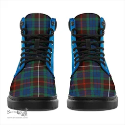ScotsTee Shop Scottish Fraser Hunting Ancient Clan Tartan Celtic Thistle All Season Boots