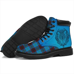 ScotsTee Shop Scottish Home Ancient Clan Tartan Celtic Thistle All Season Boots