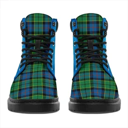 ScotsTee Shop Scottish Forsyth Ancient Clan Tartan Celtic Thistle All Season Boots
