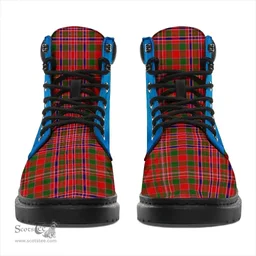ScotsTee Shop Scottish Macalister Modern Clan Tartan Celtic Thistle All Season Boots