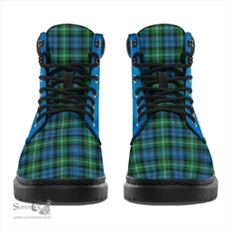 ScotsTee Shop Scottish Lyon Clan Clan Tartan Celtic Thistle All Season Boots