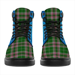 ScotsTee Shop Scottish Gray Hunting Clan Tartan Celtic Thistle All Season Boots
