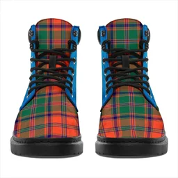 ScotsTee Shop Scottish Stewart Of Appin Ancient Clan Tartan Celtic Thistle All Season Boots