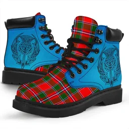 ScotsTee Shop Scottish Spens Modern Clan Tartan Celtic Thistle All Season Boots