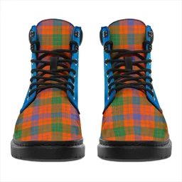 ScotsTee Shop Scottish Ross Ancient Clan Tartan Celtic Thistle All Season Boots