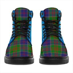 ScotsTee Shop Scottish Stewart Of Appin Hunting Modern Clan Tartan Celtic Thistle All Season Boots