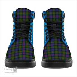 ScotsTee Shop Scottish Murray Of Atholl Modern Clan Tartan Celtic Thistle All Season Boots
