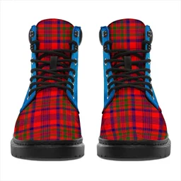 ScotsTee Shop Scottish Murray Of Tulloch Modern Clan Tartan Celtic Thistle All Season Boots