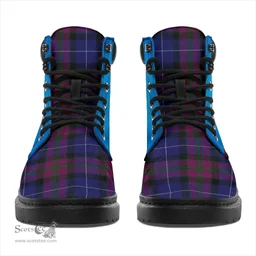 ScotsTee Shop Scottish Pride Of Scotland Clan Tartan Celtic Thistle All Season Boots