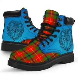 ScotsTee Shop Scottish Turnbull Dress Clan Tartan Celtic Thistle All Season Boots