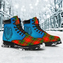 ScotsTee Shop Scottish Turnbull Dress Clan Tartan Celtic Thistle All Season Boots