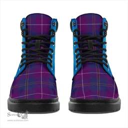 ScotsTee Shop Scottish Pride Of Glencoe Clan Tartan Celtic Thistle All Season Boots