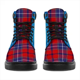 ScotsTee Shop Scottish Wishart Dress Clan Tartan Celtic Thistle All Season Boots