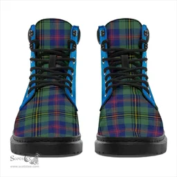 ScotsTee Shop Scottish Wood Modern Clan Tartan Celtic Thistle All Season Boots