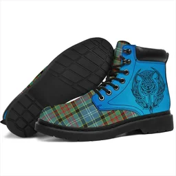 ScotsTee Shop Scottish Paisley District Clan Tartan Celtic Thistle All Season Boots