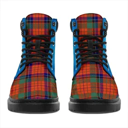 ScotsTee Shop Scottish Nicolson Ancient Clan Tartan Celtic Thistle All Season Boots