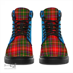 ScotsTee Shop Scottish Somerville Modern Clan Tartan Celtic Thistle All Season Boots