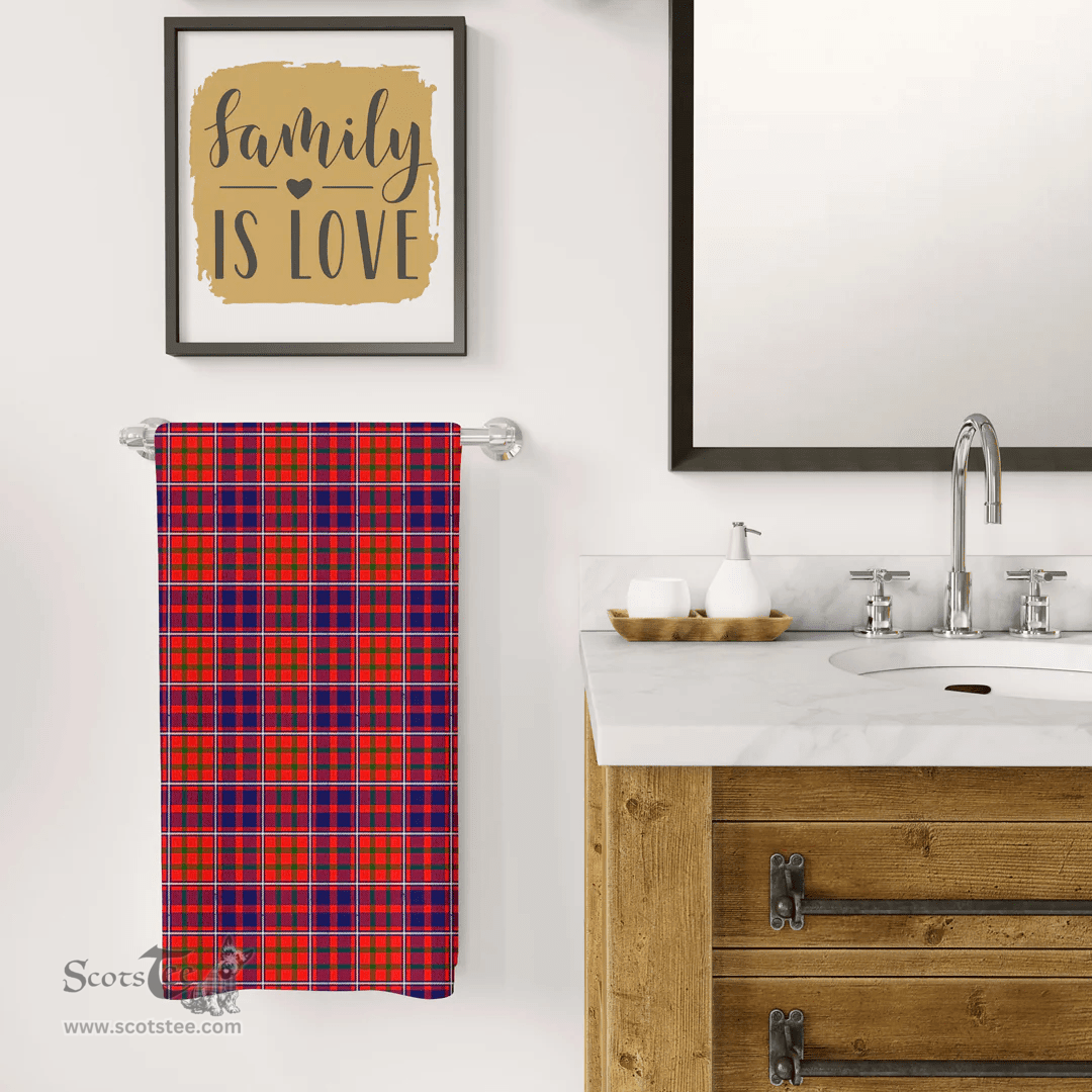 ScotsTee Shop Scottish Cameron of Lochiel Modern Clan Tartan Bath Towel