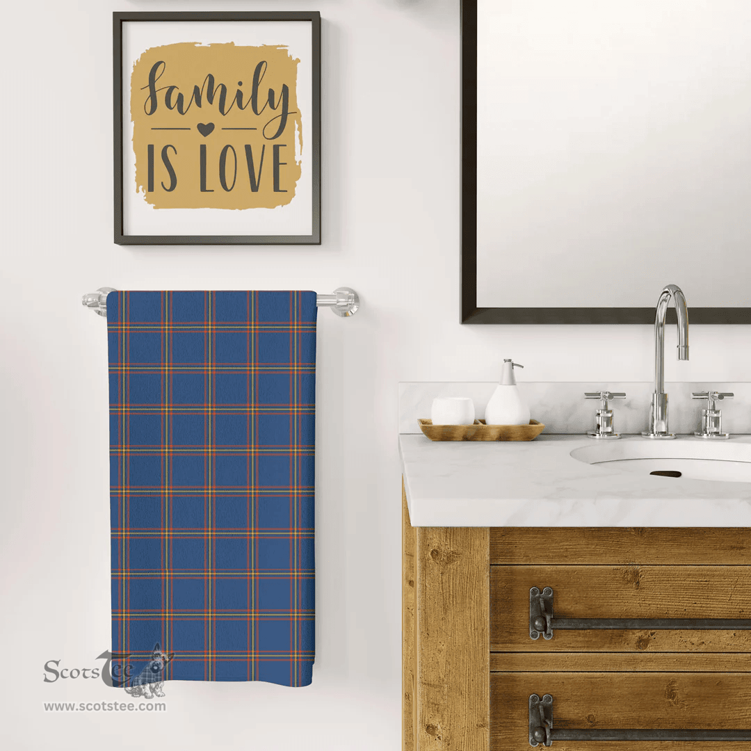 ScotsTee Shop Scottish MacLaine of Loch Buie Hunting Ancient Clan Tartan Bath Towel