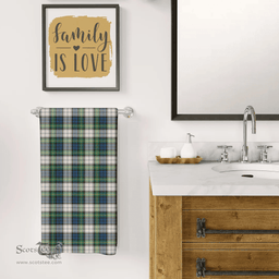 ScotsTee Shop Scottish Gordon Dress Ancient Clan Tartan Bath Towel