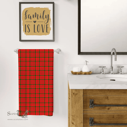 ScotsTee Shop Scottish MacDonnell of Keppoch Modern Clan Tartan Bath Towel