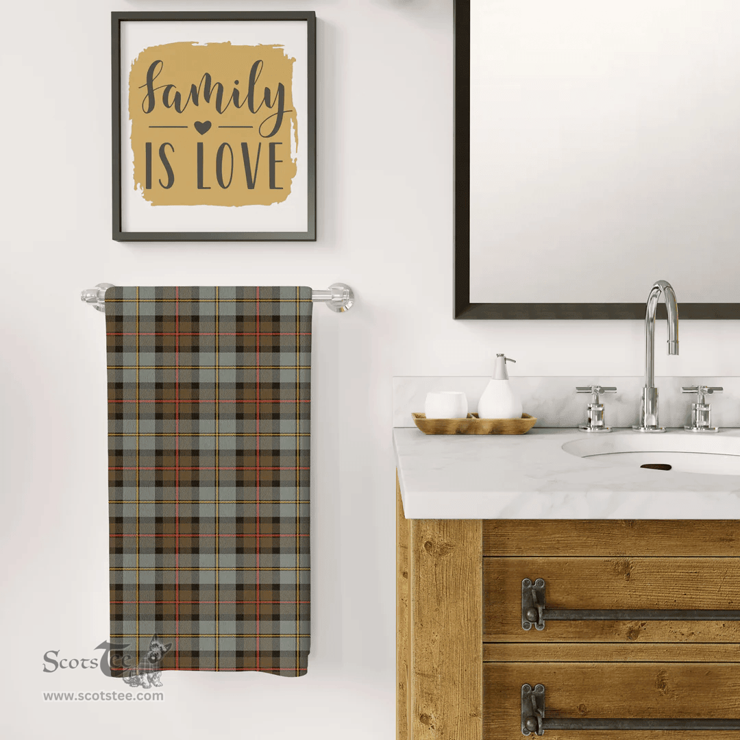 ScotsTee Shop Scottish MacLeod of Harris Weathered Clan Tartan Bath Towel