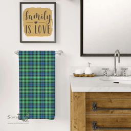 ScotsTee Shop Scottish Graham of Montrose Ancient Clan Tartan Bath Towel