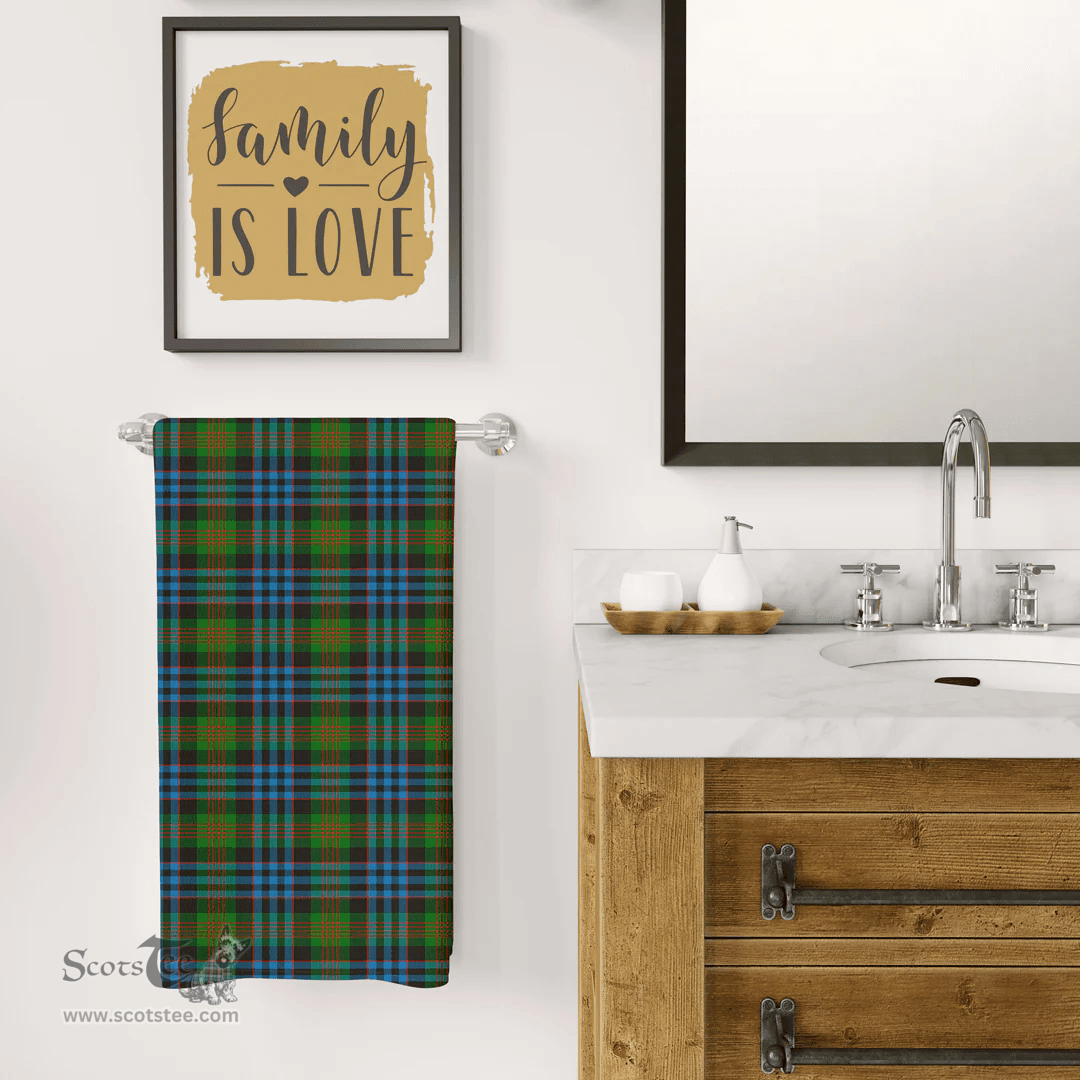 ScotsTee Shop Scottish Newlands of Lauriston Clan Tartan Bath Towel