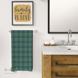 ScotsTee Shop Scottish MacNeill of Colonsay Ancient Clan Tartan Bath Towel