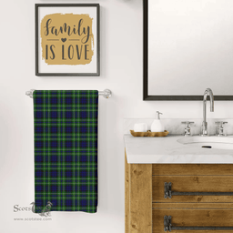ScotsTee Shop Scottish MacNeil of Colonsay Modern Clan Tartan Bath Towel