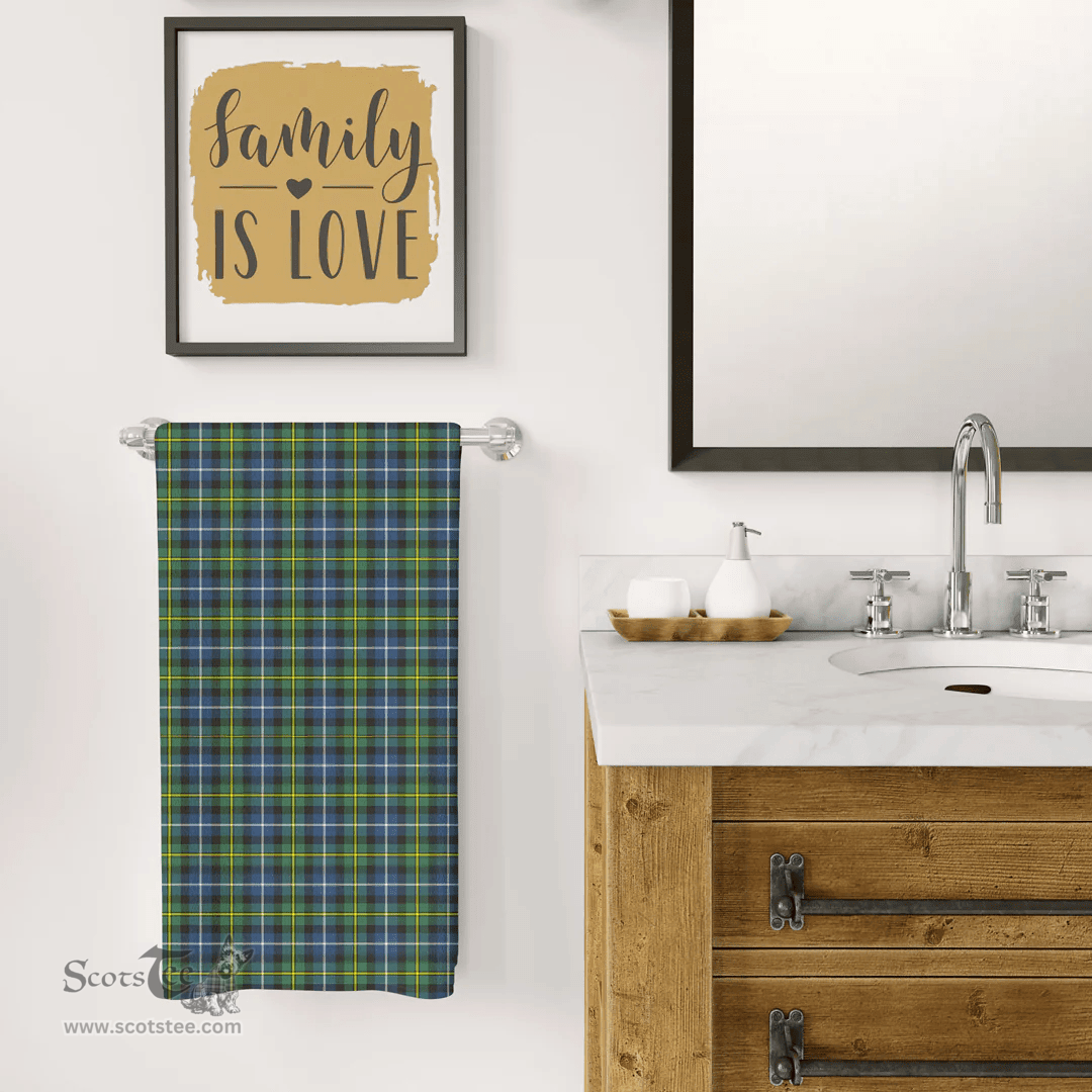 ScotsTee Shop Scottish MacNeill of Barra Ancient Clan Tartan Bath Towel