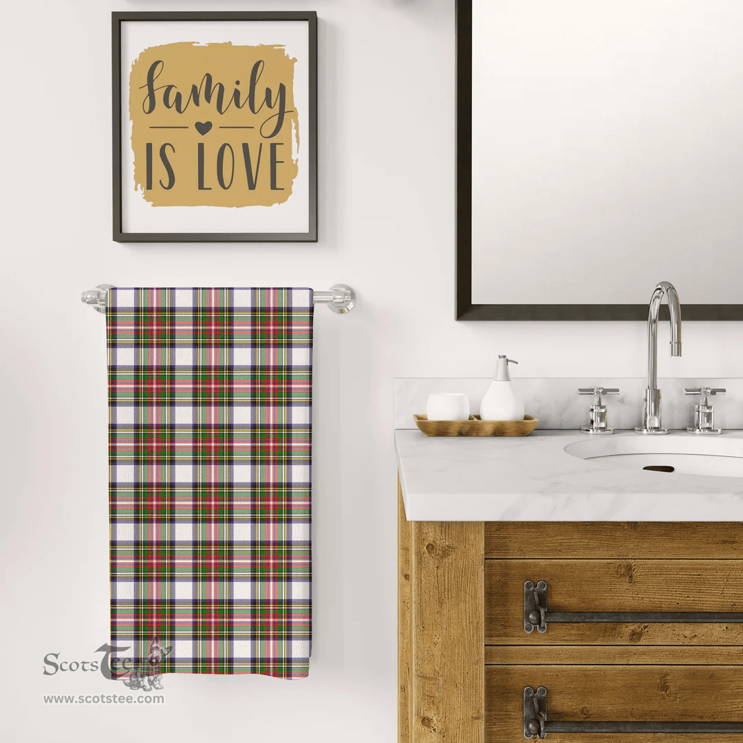 ScotsTee Shop Scottish Stewart Dress Modern Clan Tartan Bath Towel