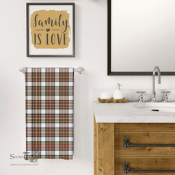ScotsTee Shop Scottish Stewart Dress Modern Clan Tartan Bath Towel