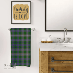 ScotsTee Shop Scottish Wishart Hunting Modern Clan Tartan Bath Towel