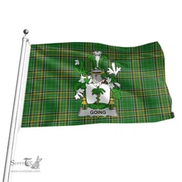 Irish Going Coat of Arms Family Crest Ireland Flag Irish National Tartan Irish County Flag