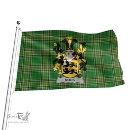 Irish Rock Coat of Arms Family Crest Ireland Flag Irish National Tartan Irish County Flag