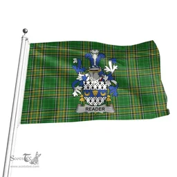 Irish Reader Coat of Arms Family Crest Ireland Flag Irish National Tartan Irish County Flag