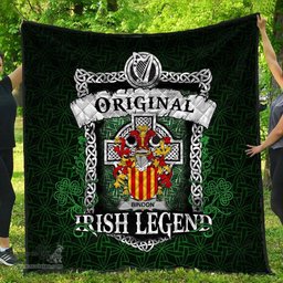 Irish Bindon Coat of Arms Family Crest Ireland Quilt Original Irish Legend Quilt