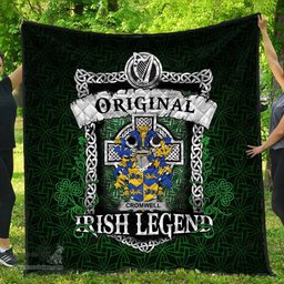 Irish Cromwell Coat of Arms Family Crest Ireland Quilt Original Irish Legend Quilt