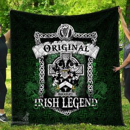 Irish Bulkeley Coat of Arms Family Crest Ireland Quilt Original Irish Legend Quilt