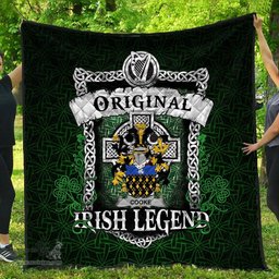 Irish Cooke Coat of Arms Family Crest Ireland Quilt Original Irish Legend Quilt