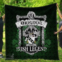 Irish Carey or Cary Coat of Arms Family Crest Ireland Quilt Original Irish Legend Quilt