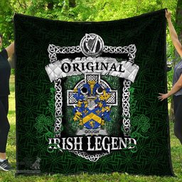 Irish Gough Coat of Arms Family Crest Ireland Quilt Original Irish Legend Quilt