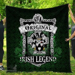 Irish Magee or McGee Coat of Arms Family Crest Ireland Quilt Original Irish Legend Quilt