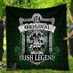 Irish Yeates Coat of Arms Family Crest Ireland Quilt Original Irish Legend Quilt