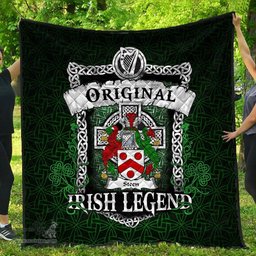 Irish Steen Coat of Arms Family Crest Ireland Quilt Original Irish Legend Quilt